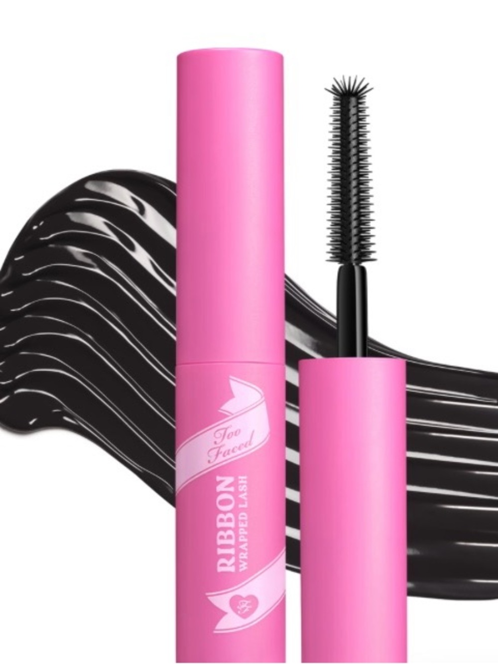 Too Faced Pink Ribbon Wrapped Lash Mascara - Black MINI SIZE 2ML
